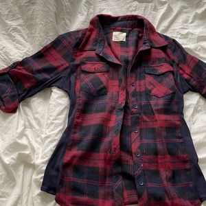 Red checkered shirt